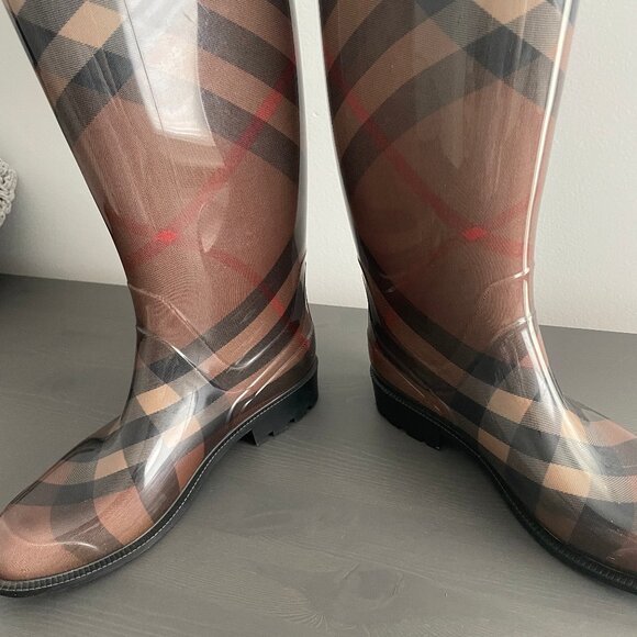 Burberry Rain Boots - Picture 2 of 6